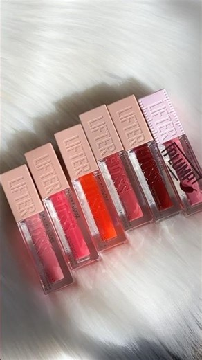 Maybelline Lifter Gloss swatches | Part 1 #maybelline #lipgloss