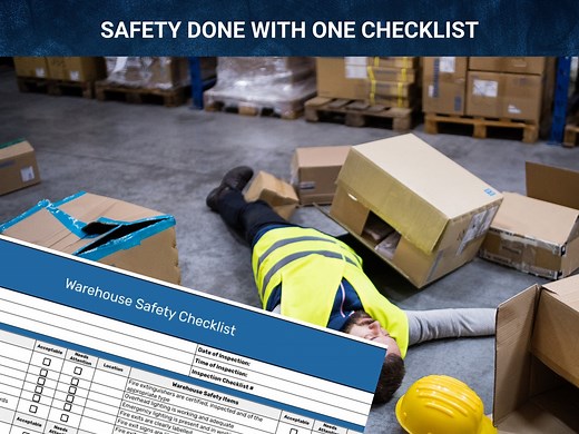 Warehouse Safety Checklist Template - Etsy