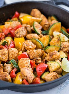 Cajun Chicken With Vegetable