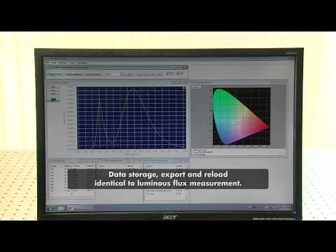 LED Tester for Light, Color and Spectral Measurement
