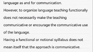 语言学概论第12章。 Communicative language teaching.
