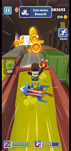 Wait 😱 Zombie Jake 🐰 SUBWAY SURFERS World tour Easter ireland 182 shorts #shortsfeed #subwaysurfers