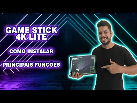 Game Stick 4k- como instalar e principais funções
