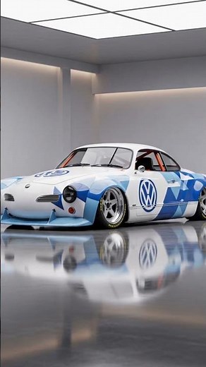 Volkswagen Karmann Ghia Widebody - Motorsport Livery Street Racer Build