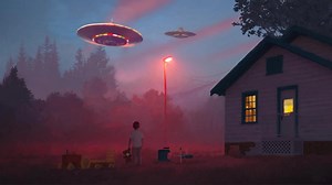 Ufo And Kid Live Wallpaper