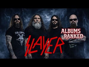 🟥 Slayer 🟥 ALBUMS RANKED from worst to best