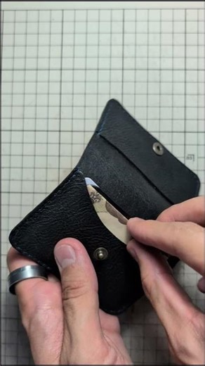 【ポケットに入る】究極の薄型財布。その驚異的な薄さを証明！作り方は本編へ