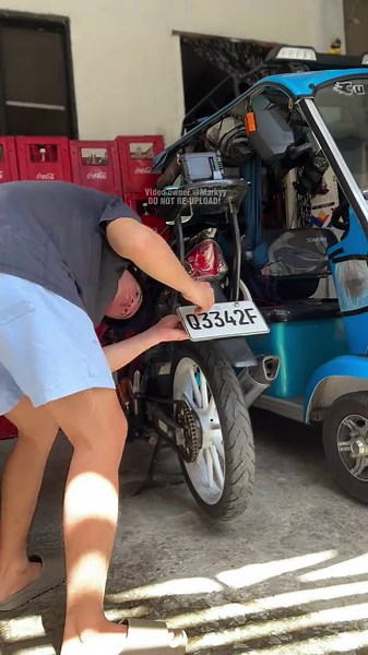 LTO Approved Plate Number Protector for Motorcycles