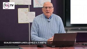 4. Scaled number lines (levels 2, 3 and 4)