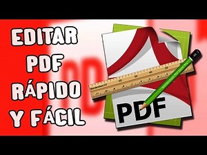 Como EDITAR UN PDF de la manera mas FÁCIL Y GRATIS | MODIFICAR UN PDF