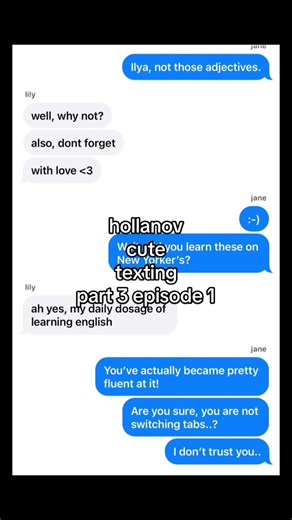 hollanov cute texts Part 3 Epsiode 1 * omg thank you guys so much for the support from the last part, i rlly do appreciate it and im sorry for the long wait, please enter your feedback in the comments and so I could see what i need to change! COPYRIGHTED BY: BERN #heatedrivalry #fyp #shanehollander #texting #ilyarozanov