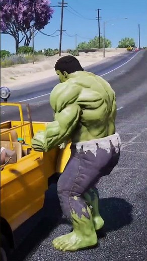Franklin Helps Hulk GTA V Theme Song Cover (Coffin Dance) #gta #coffindance