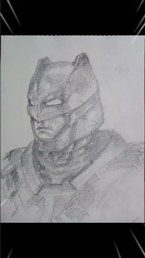 Realistic BATMAN Drawing | Insane Pencil Portrait Reveal