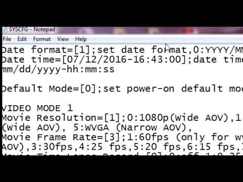 SET DATE AND TIME ON MOBIUS ACTION CAMERA