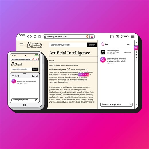 71 reactions · 16 shares | Brave Leo is rolling out on Android! Now...