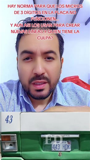 Normativa sobre micros de 3 dígitos en Bolivia