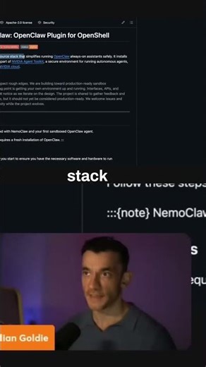 GitHub Sensation: NemoKlaw Security Plugin Explodes with 840+ Stars! #shorts