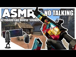 [ASMR GAMING] 🎧 | CSGO Keyboard + mouse sounds | NO TALKING