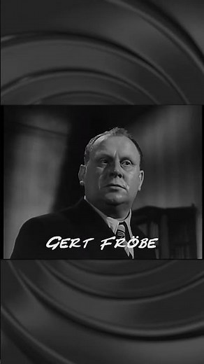 Goldfinger actor Gert Fröbe