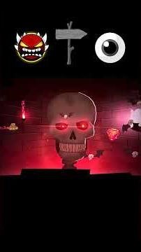 Skeletal Shenanigans vs Diferent modes (Geometry dash 2.2) #geometrydash #funny #shorts