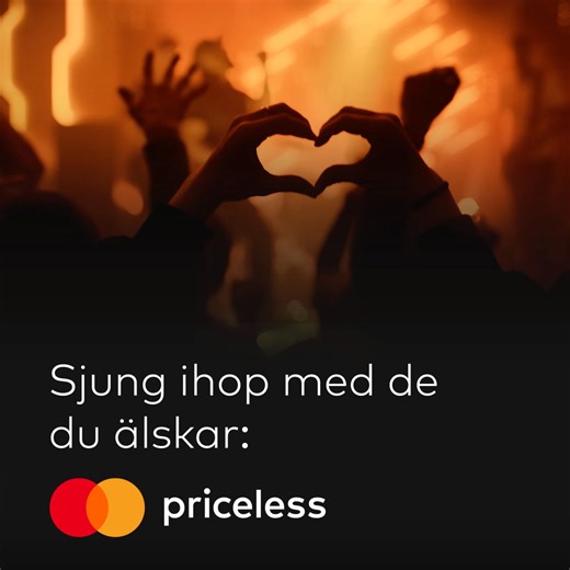 Mastercard ger dig tillgång till förköp av biljetter. Se mer på priceless.com/music #Priceless #PricelessExperience #mastercard #mastercardpresale | Live Nation Sweden