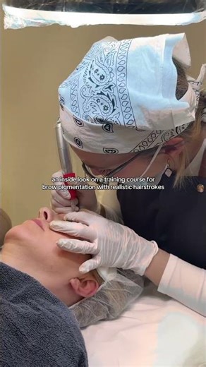 Inside a Realistic Brows Training Course at the Swiss Color Academy 🤎