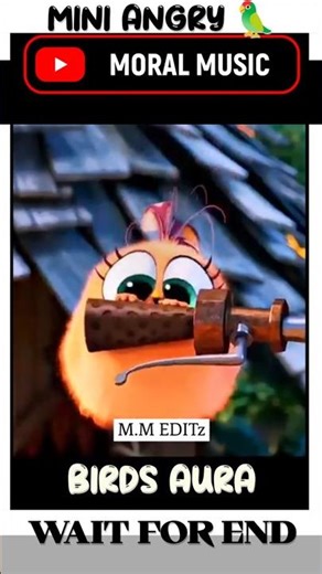 Mini Angry Birds Aura Edit 🐦🔥 | Epic Animation Short 30s Blast