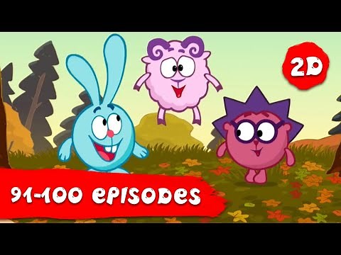 KikoRiki 2D | Full Episodes collection (Episodes 91-100) | Cartoon for Kids