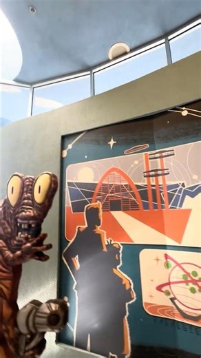 USO #shorts - New mural at Men In Black: Alien Attack!
