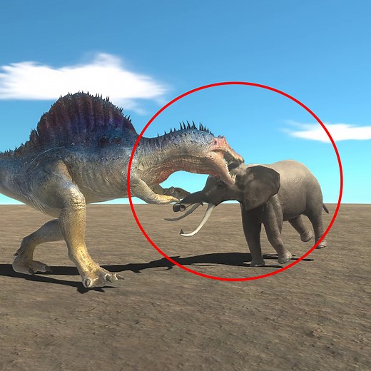 Spinosaurus vs Everyone - Animal Revolt Battle Simulator | Gameroom