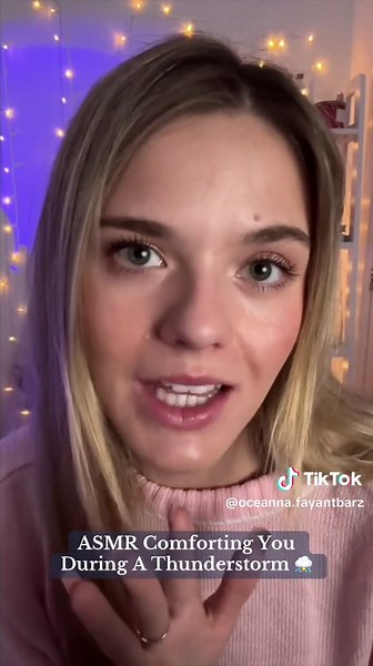 ASMR Comforting You During a Thunderstorm Experience