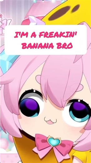 Chibidoki - Banana Compilation (Part 2) #chibidoki #vtuber #short
