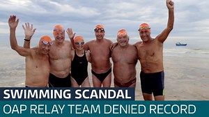 Oldest channel swimmers consider legal action after record denied - Latest From ITV News