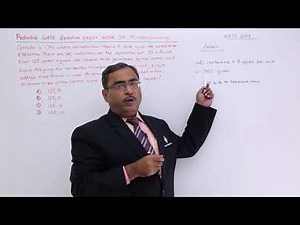 Microprogramming GATE Exercise 1