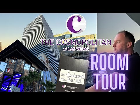 One Bedroom Terrace Suite | Cosmopolitan Las Vegas | Room Tour | Tim's Travels