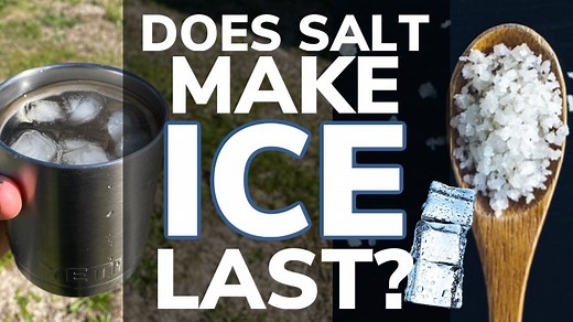 Does Salt Make Ice Last Longer? No, But Also Yes