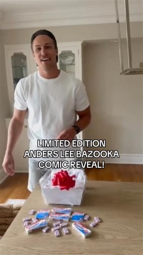 Anders Lee reveals 1 of his 3 new Limited Edition Bazooka Comics!​ Collect all 36 in the set! | Bazooka Bubble Gum