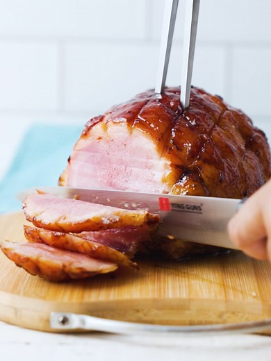 5 Ingredient Sticky Glazed Gammon Recipe for Christmas