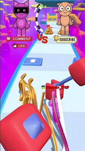 Sorry Gold, Pinky the winner #sprunki #ropeman #shorts