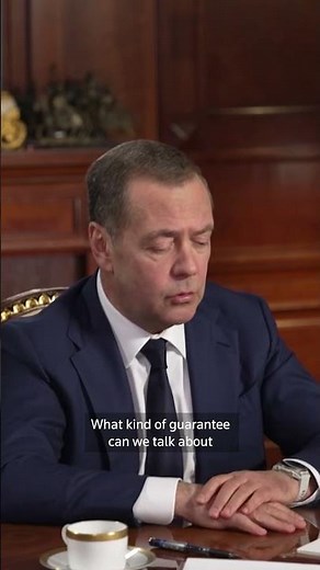 No to NATO forces in Ukraine deal, says Russia's Medvedev