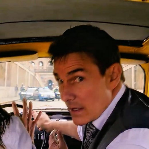 Tom Cruise, handcuffed, narrowly escaped capture by multiple parties.
