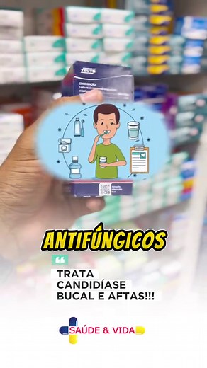 Tratamento Eficaz para Candidíase Oral com Nistatina