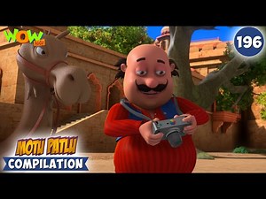 Bolney Wala Camel | Motu Patlu Season 13 Compilation 196 | Motu Patlu | Wow Kidz | #spot - Videos For Kids