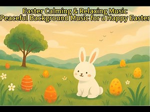🎶 Easter Calming & Relaxing Music | Peaceful Background Music for Easter Sunday 🌿✝️