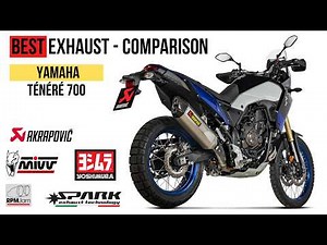 BEST Exhaust Sound - Yamaha Ténére 700 / Akrapovic, SC-Project, Leo Vince, Termignoni