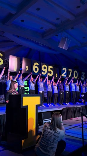 The BIG moment: $1,695,270.32 and it's all For The Kids 💛 | University of Iowa
