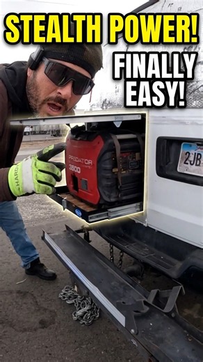STEALTH GENERATOR CARGO VAN