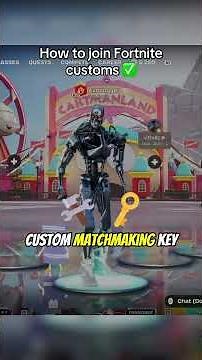 How To Use Custom Matchmaking Keys In Fortnite