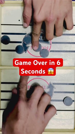 Foosball Game Ends in Just 6 Seconds 😱🔥 #Foosball#FoosballGame#FastestGame#6Seconds#TableSoccer