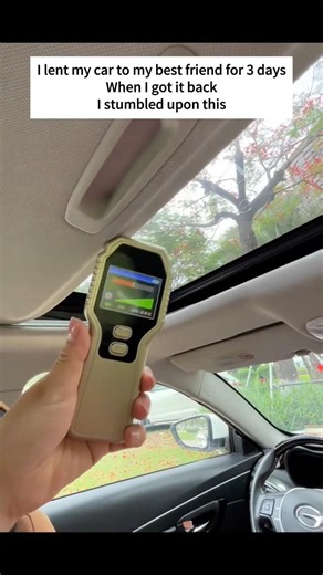 Do you know what's i find in car #Myhomepage #Buyit #GPS #Tracker #Detector #Car #Safety #FYP